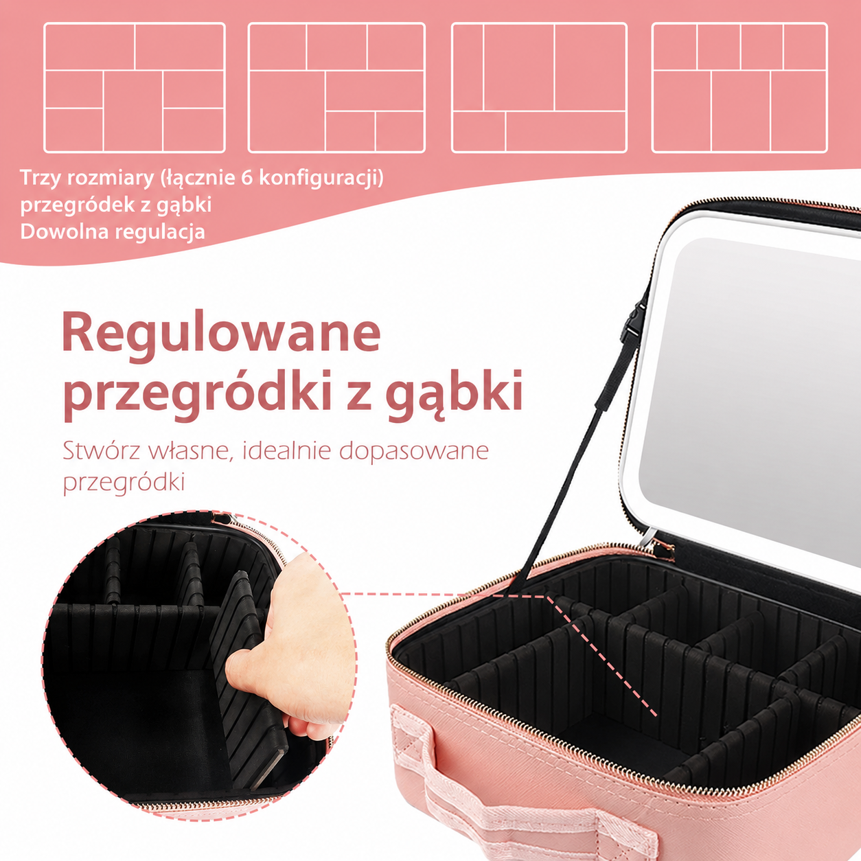 Kosmetyczka LED BeautyTime 🔥