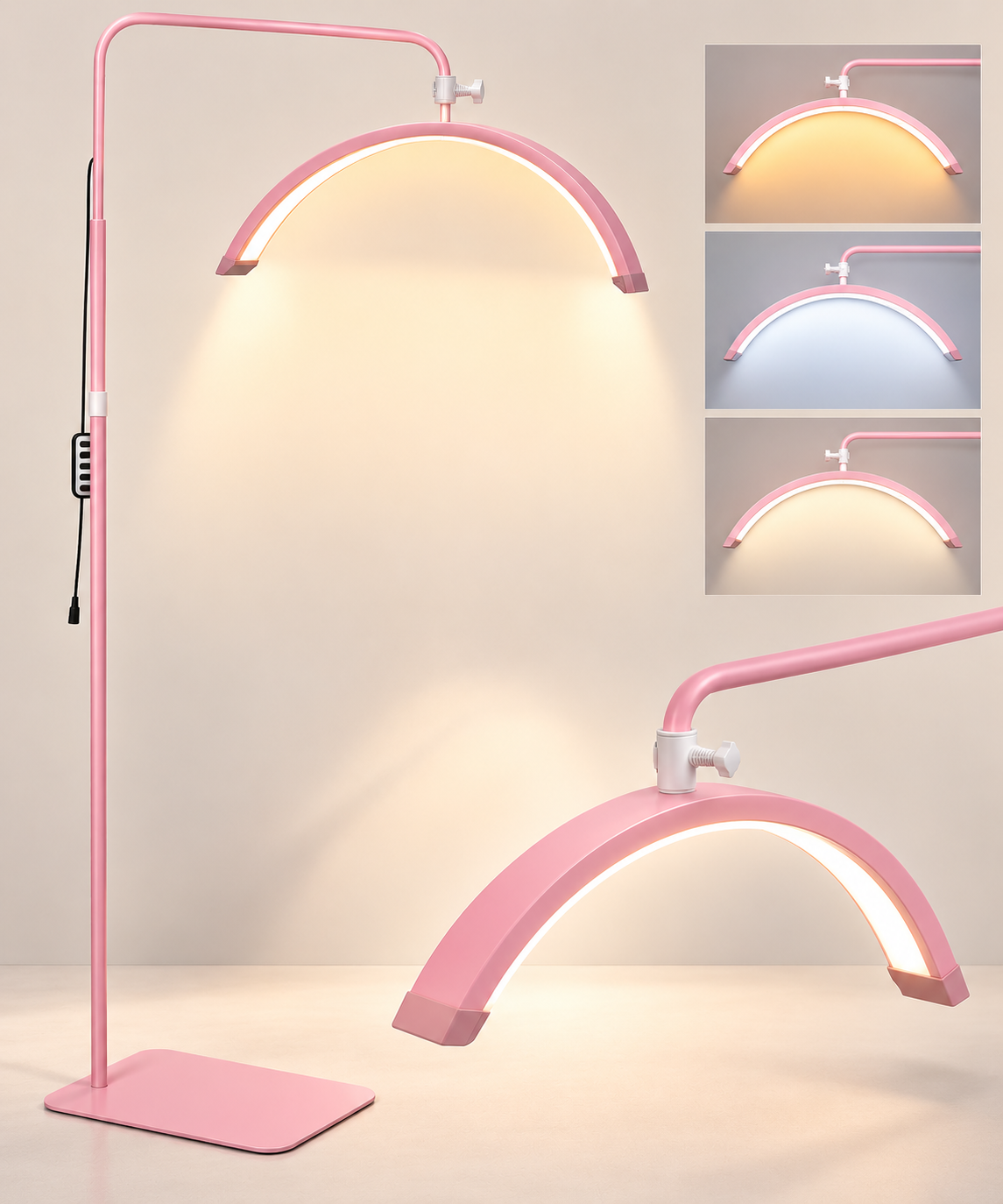 Lampa kosmetyczna Moon księżyc do stylizacji brwi, rzęs