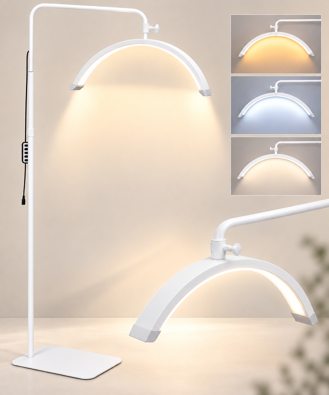 Lampa kosmetyczna Moon księżyc do stylizacji brwi, rzęs