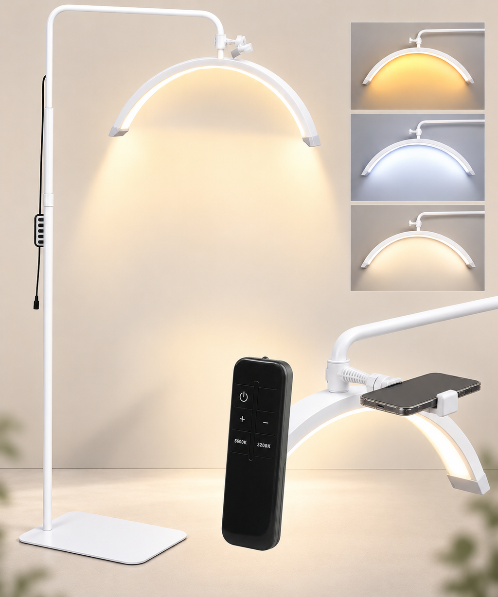 Lampa kosmetyczna Moon księżyc do stylizacji brwi, rzęs