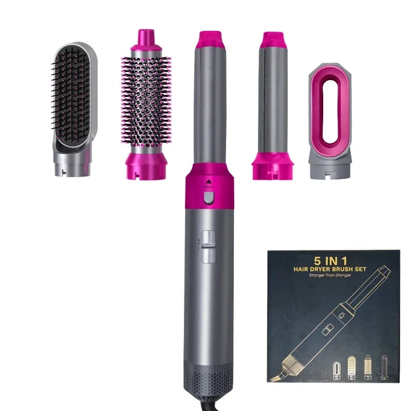Zestaw do stylizacji włosów 5w1 – suszarka, lokówka, prostownica (kompatybilny z Dyson Airwrap)