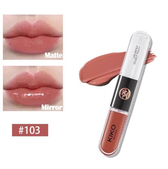 KIKO 3D Liquid Lip Glaze – przezroczysty błyszczyk do ust, lustrzany efekt, odżywczy i trwały