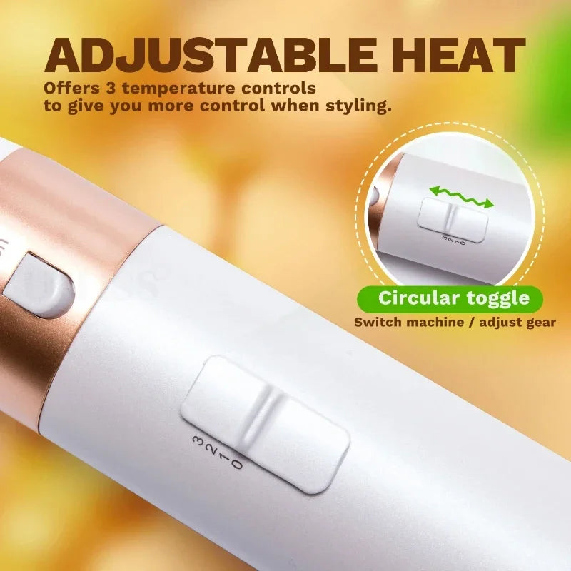 Zestaw do stylizacji włosów 5w1 – suszarka, lokówka, prostownica (kompatybilny z Dyson Airwrap)