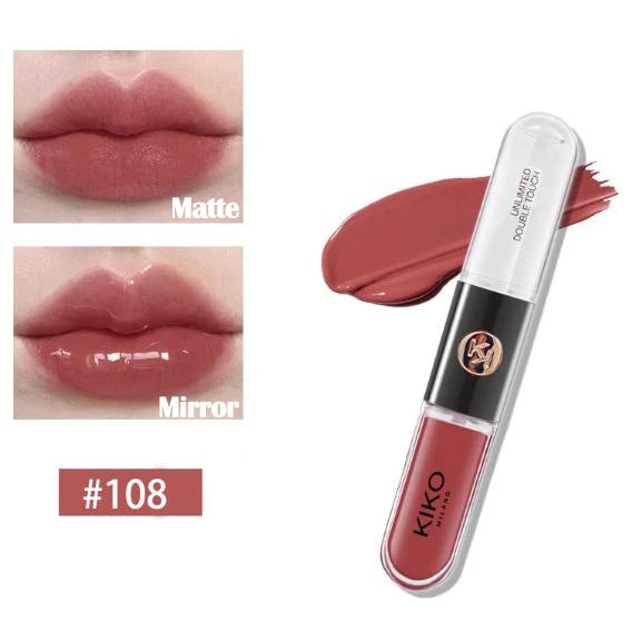 KIKO 3D Liquid Lip Glaze – przezroczysty błyszczyk do ust, lustrzany efekt, odżywczy i trwały