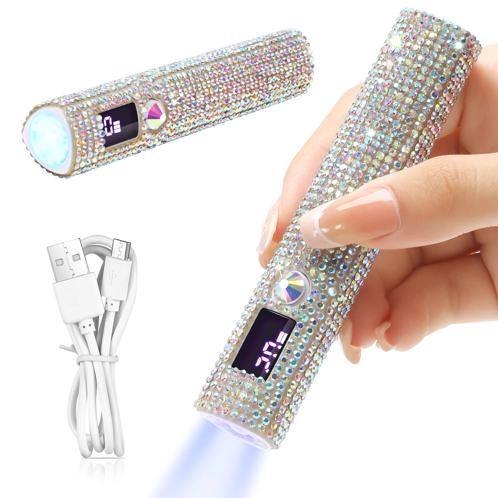 Mini lampa UV/LED do paznokci DianaBeauty – przenośna, szybkie utwardzanie żelu, USB
