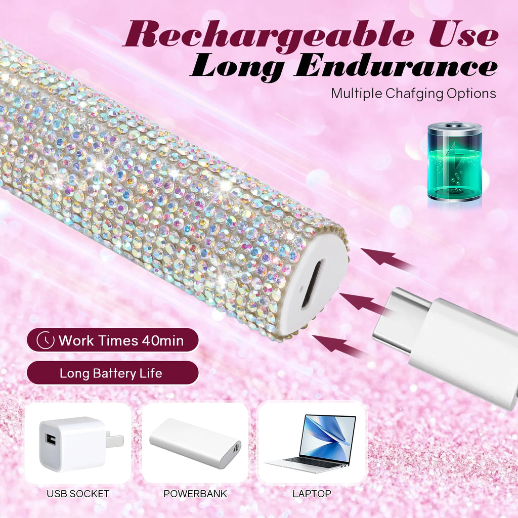 Mini lampa UV/LED do paznokci DianaBeauty – przenośna, szybkie utwardzanie żelu, USB