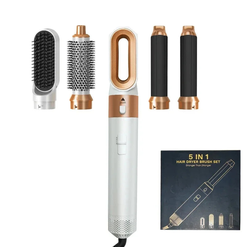 Zestaw do stylizacji włosów 5w1 – suszarka, lokówka, prostownica (kompatybilny z Dyson Airwrap)