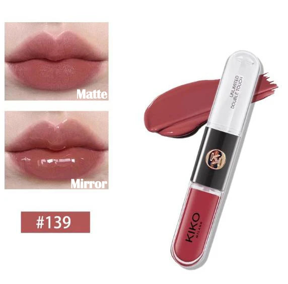 KIKO 3D Liquid Lip Glaze – przezroczysty błyszczyk do ust, lustrzany efekt, odżywczy i trwały